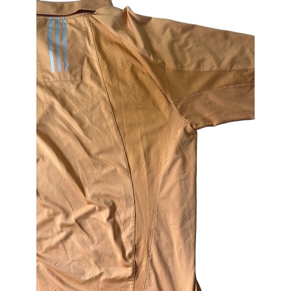 Adidas ClimaCool Orange Polo Shirt XL - Picture 6 of 11